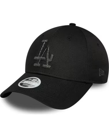 NEW ERA GORRA NEGRA DODGERS WMNS METALLIC LOGO 9FORTY NEGRO