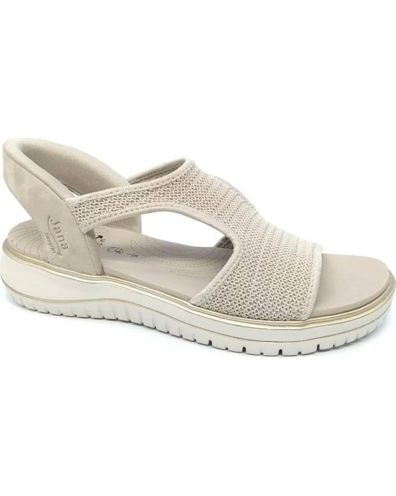 JANA SANDÁLIA COSHY 8-28775 BEGE BEIGE