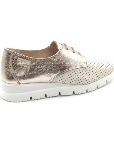 SAPATOS DE ATACADORES 24 HORAS 26724 - OURO BEGE BEIGE