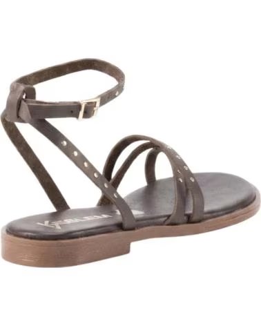 KESLEM SANDALE 5853 AVEC CLOUS MARRON