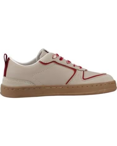 KOOPS ZAPATILLAS MODELO 172494 EN BEIGE Y ROJO