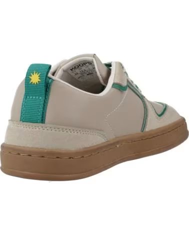 KOOPS ZAPATILLAS MODELO 172494 EN TONOS BEIGE Y VERDE