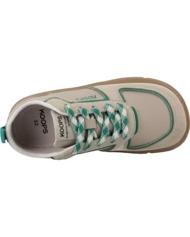 KOOPS ZAPATILLAS MODELO 172494 EN TONOS BEIGE Y VERDE