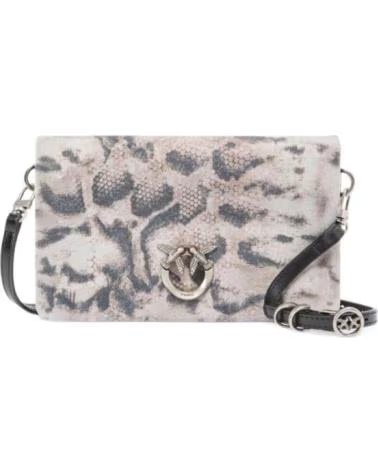 PINKO BOLSA 106023 A39V COM ESTAMPA ANIMAL H8RO