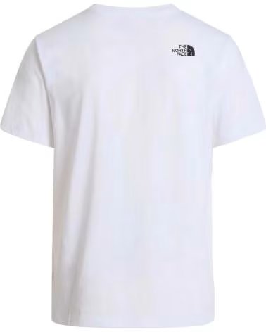 CAMISETA THE NORTH FACE NF0A8B6JLA91 BLANCA HOMBRE BLANCO