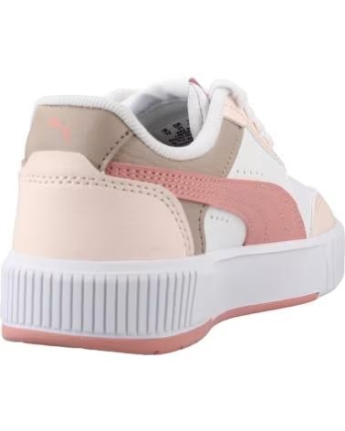 PUMA TÊNIS PARA MENINAS MODELO 40374705 COR BRANCO ROSA WHTPNK