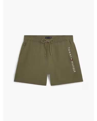 TOMMY HILFIGER COSTUME DA BAGNO UM0UM03748 VERDE RBN