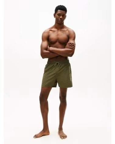 TOMMY HILFIGER COSTUME DA BAGNO UM0UM03748 VERDE RBN