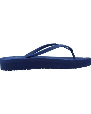 TOMMY HILFIGER CHANCLAS MUJER MODELO FW0FW09199 COLOR AZUL C7G