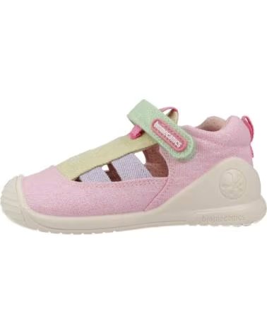 BIOMECANICS SANDALIAS NINA MODELO 262179B COLOR ROSA FUCSIA