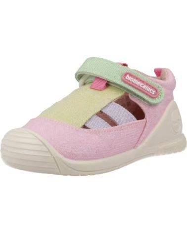 BIOMECANICS SANDALIAS NINA MODELO 262179B COLOR ROSA FUCSIA