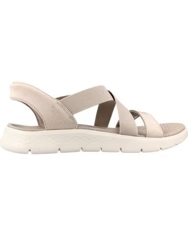 SKECHERS SANDÁLIAS GO WALK FLEX MARRóN