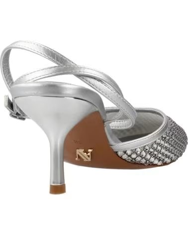 ALBANO VANITY DAMEN SANDALEN MODELL 7017AV FARBE SILBER SFTARG