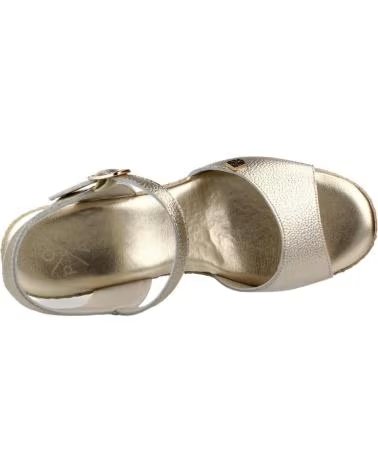 POPA SANDALIAS DE TACON CT51201071 EN BEIGE PARA MUJER ORO