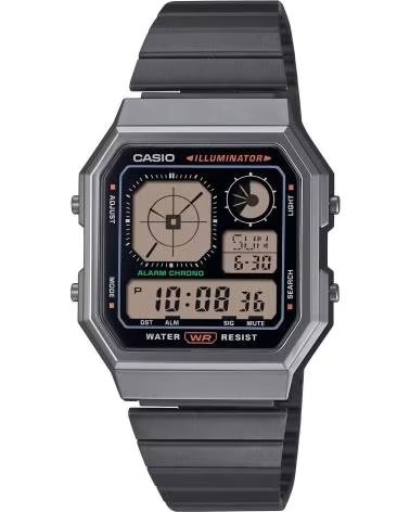 CASIO OROLOGIO A130WEGG-1A DIGITALE GRIGIO GRIS