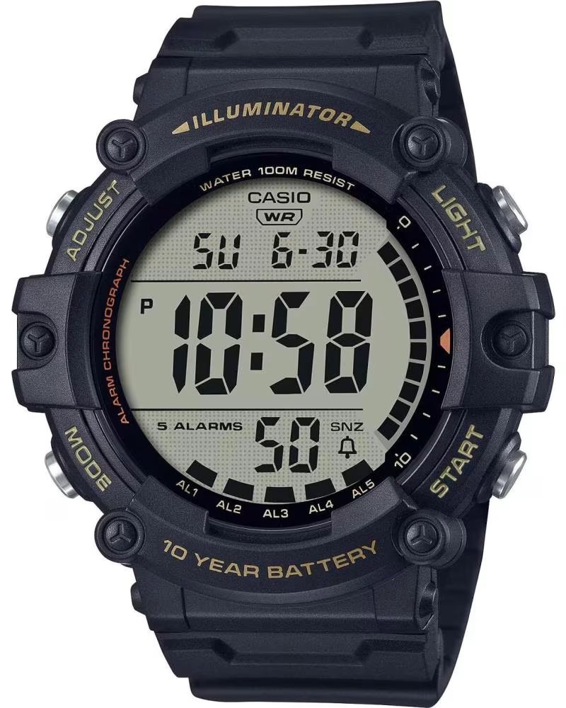 CASIO AE-1500WHX-1A DIGITAL WATCH WITH 10-YEAR BATTERY NEGRO