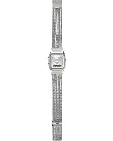 CASIO Reloj Aq-230M-7Aef en plateado para unisex MULTICOLOR