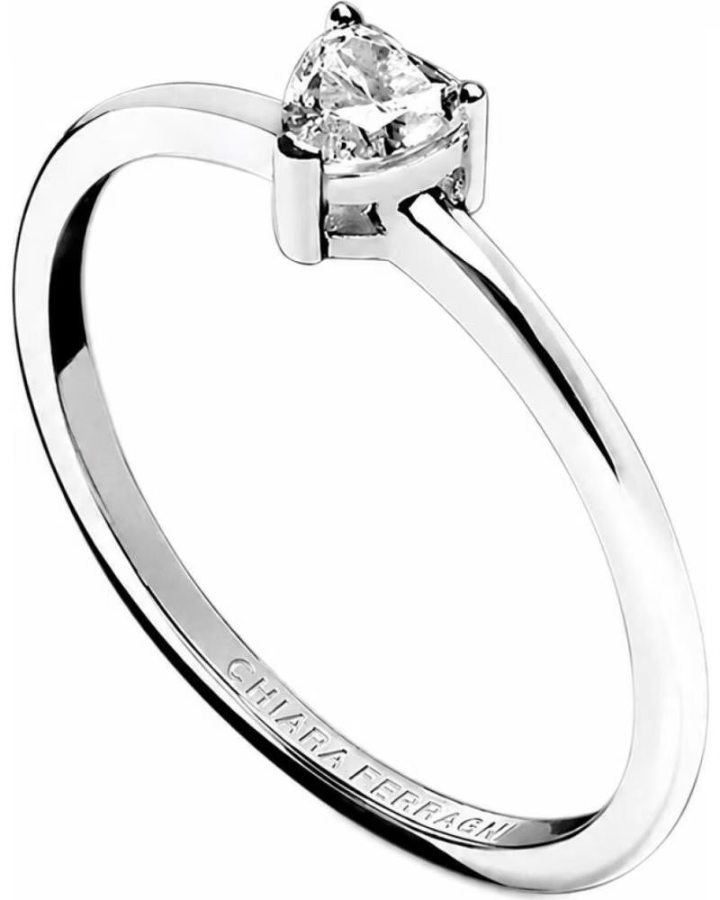CHIARA FERRAGNI J19AXD11010 RING AUS SILBER MIT HERZFÖRMIGEM ZIRKONIA
