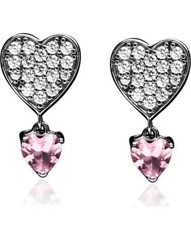 CHIARA FERRAGNI J19AXD14 PENDIENTES CORAZÓN CIRCONITAS
