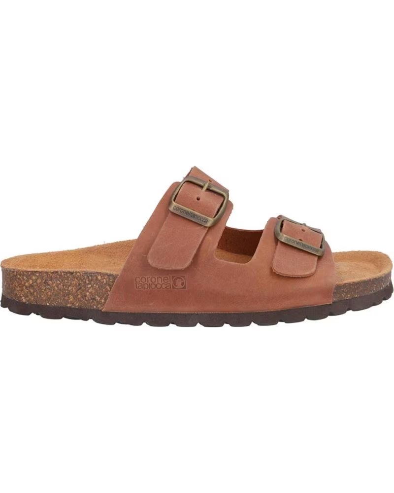 CORONEL TAPIOCCA CT452-17 CAMEL LEATHER SANDALS PIEL CAMELPIEL