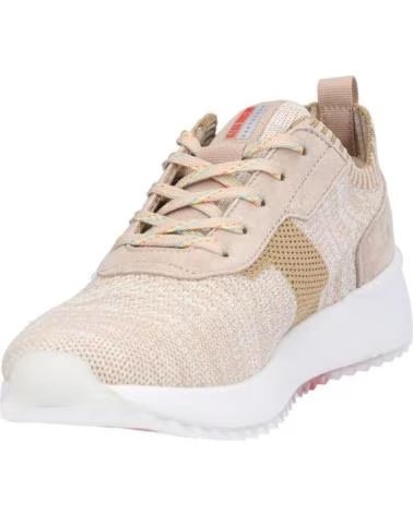 KANGAROOS SNEAKERS SPORTIVE K057-7 DA DONNA IN TESSUTO BEIGE TEXTIL BEIGETEXTIL
