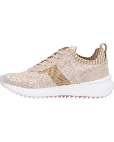 KANGAROOS SNEAKERS SPORTIVE K057-7 DA DONNA IN TESSUTO BEIGE TEXTIL BEIGETEXTIL