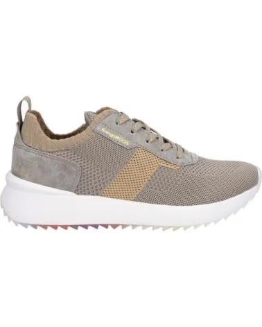 KANGAROOS DAMEN SNEAKER K057-6 TEXTIL KAKI KAKITEXTIL