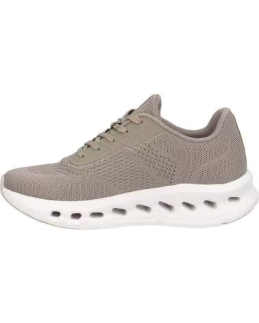 KANGAROOS SAPATILHAS DESPORTIVAS K056-6 EM TECIDO TÉCNICO CÁQUI TEXTIL KAKITEXTIL KAKI