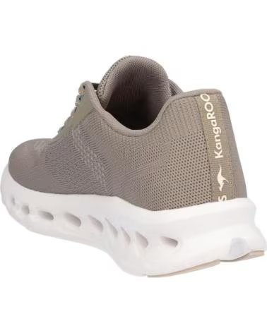 KANGAROOS SAPATILHAS DESPORTIVAS K056-6 EM TECIDO TÉCNICO CÁQUI TEXTIL KAKITEXTIL KAKI