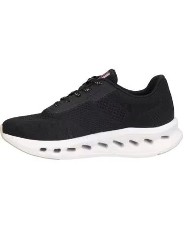 KANGAROOS SCARPE SPORTIVE DA DONNA K056-1 IN TESSUTO TECNICO NERO TEXTIL NEGROTEXTIL NEGRO