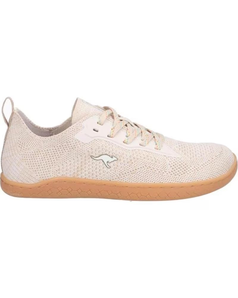KANGAROOS DAMEN SPORTSCHUHE K047-7 TEXTIL BEIGE BEIGETEXTIL