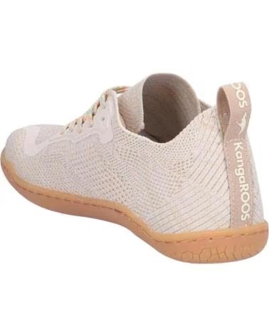 KANGAROOS DAMEN SPORTSCHUHE K047-7 TEXTIL BEIGE BEIGETEXTIL