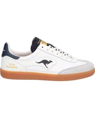 KANGAROOS BASKETS K036 STYLE RÉTRO BLANCO