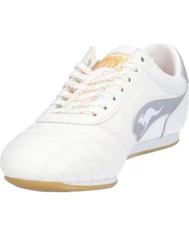 KANGAROOS SCARPE SPORTIVE DONNA K035-19 BLANCO-GRIS PERLABLANCO-GRIS PERLA