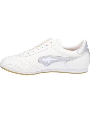 KANGAROOS SCARPE SPORTIVE DONNA K035-19 BLANCO-GRIS PERLABLANCO-GRIS PERLA