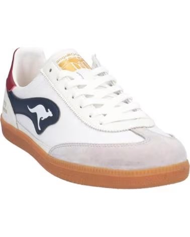 KANGAROOS DEPORTIVAS DE HOMBRE K005-25 BLCO-NEGRO-BURDEOSBLCO-NEGRO-BURDEOS