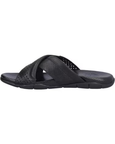 KANGAROOS SANDALIAS DE HOMBRE 1012-1 PIEL NEGROPIEL NEGRO