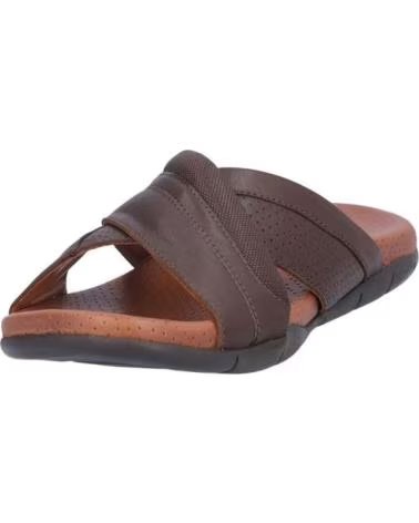 KANGAROOS SANDALIAS DE HOMBRE 1010-8 PIEL MARRONPIEL MARRON