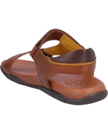 KANGAROOS SANDALIAS DE HOMBRE 1007-30 COMB CUERO-MARRONCOMB CUERO-MARRON
