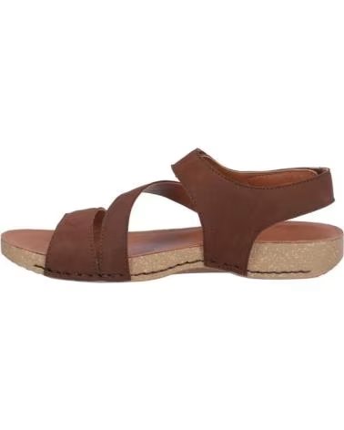 CORONEL TAPIOCCA SANDALIAS DE MUJER C726-58 NOBUCK MARRONNOBUCK MARRON