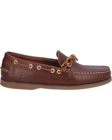 CORONEL TAPIOCCA C723-5 BROWN LEATHER BOAT SHOES PIEL MARRONPIEL MARRON