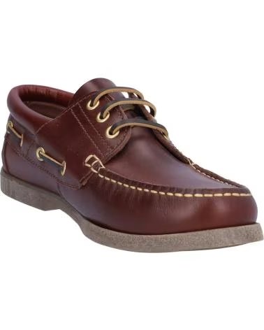 CORONEL TAPIOCCA NÁUTICOS C720-5 DE PIEL MARRÓN MARRONPIEL MARRON