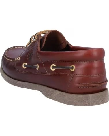CORONEL TAPIOCCA NÁUTICOS C720-5 DE PIEL MARRÓN MARRONPIEL MARRON