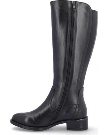 CARAMELO STIVALI DONNA CAR687-11 IN PELLE NERA PIEL NEGROPIEL NEGRO