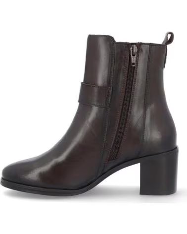 CARAMELO BOTINES DE MUJER CAR650-18 PIEL MARRÓN MARRONPIEL MARRON