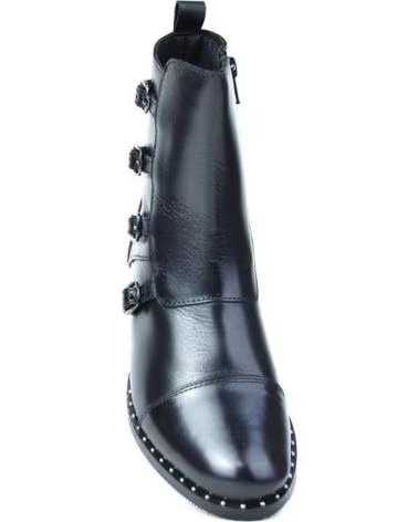 CARAMELO STIVALETTI DONNA CAR5420-11 PELLE NERO PIEL NEGROPIEL NEGRO