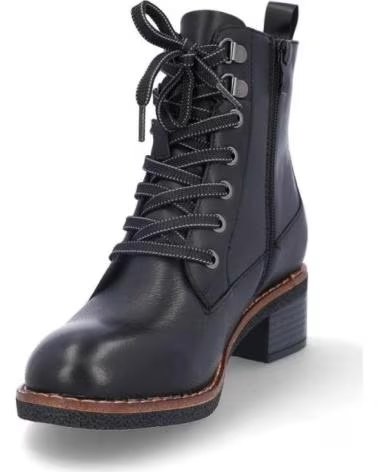 CORONEL TAPIOCCA DAMEN STIEFELETTEN T731-11 LEDER SCHWARZ PIEL NEGROPIEL NEGRO