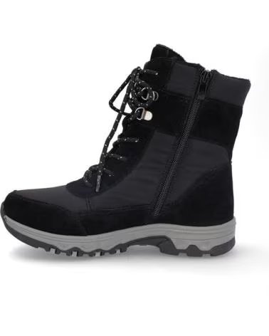 DAMEN-STIEFELETTEN CORONEL TAPIOCCA T721-1 IN SCHWARZ KOMBINIERT COMB NEGROCOMB NEGRO
