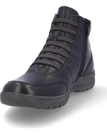 CORONEL TAPIOCCA DAMEN STIEFELETTEN T714-11 AUS LEDER PIEL NEGROPIEL NEGRO