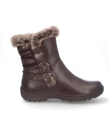 CORONEL TAPIOCCA BOTINES DE MUJER T711-18 PIEL MARRÓN MARRONPIEL MARRON